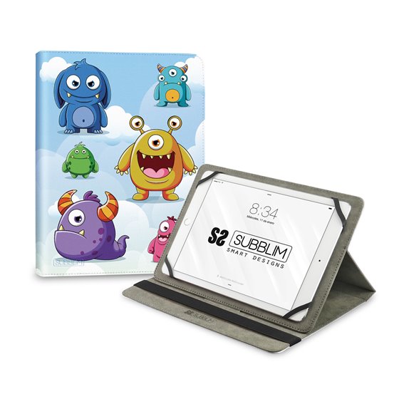 Funda Tablet Universal TRENDY CASE MONSTERS 11"