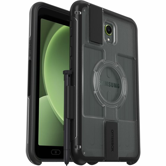 Universe Series Case para Galaxy Tab Active 5, transparente/negro