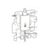KT-152097-03 accesorio para lector de código de barras Cordón