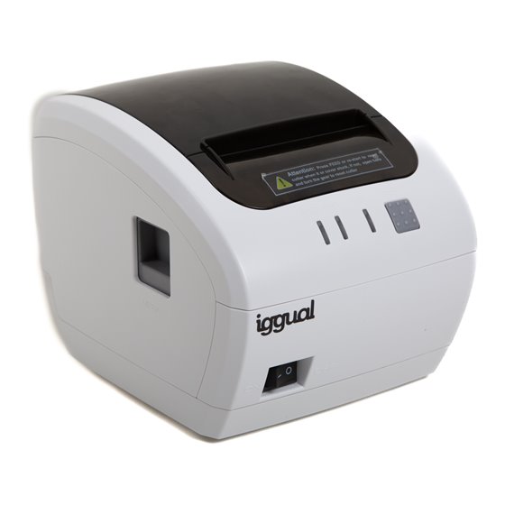 Impresora térmica TP EASY 80W USB+RJ11 blan