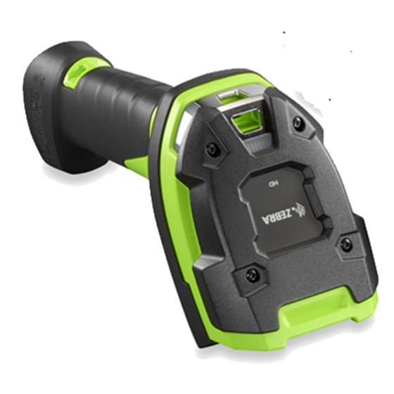 LI3608 Lector de códigos de barras portátil 1D Negro, Verde