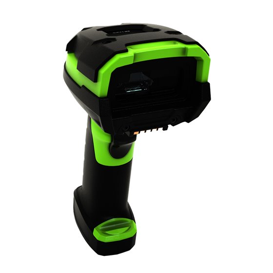 LI3678-ER Lector de códigos de barras portátil 1D Negro, Verde