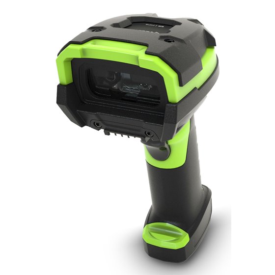LI3678-ER Lector de códigos de barras portátil 1D Negro, Verde