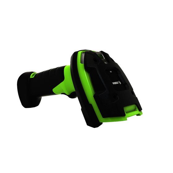 LI3608-ER Lector de códigos de barras portátil 1D Negro, Verde