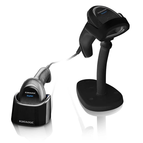 Gryphon GBT4500 Lector de códigos de barras portátil 1D/2D Laser Negro