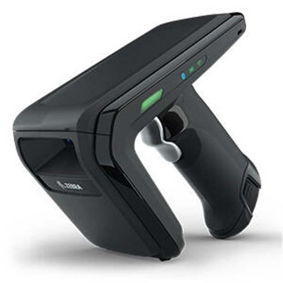 RFD40 UHF RFID Premium Plus Lector de códigos de barras portátil 1D/2D Negro