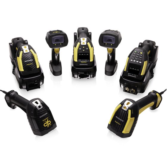 PD9630-DPXK2 lector de código de barras Lector de códigos de barras portátil 1D/2D Negro, Amarillo