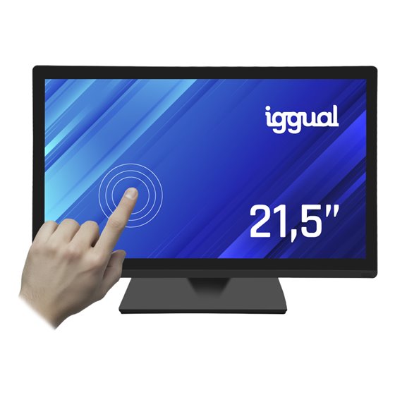 Monitor táctil capacitivo 21,5" 16:9 FHD