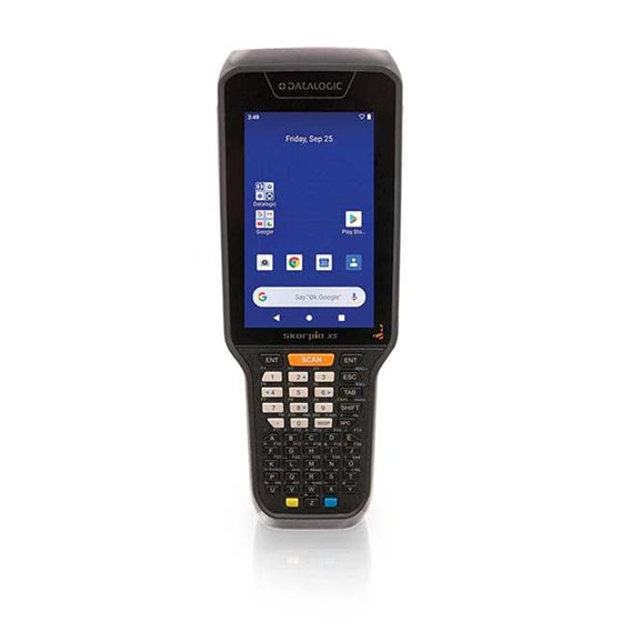 Skorpio X5 ordenador móvil de mano 10,9 cm (4.3") 800 x 480 Pixeles Pantalla táctil 600 g Negro