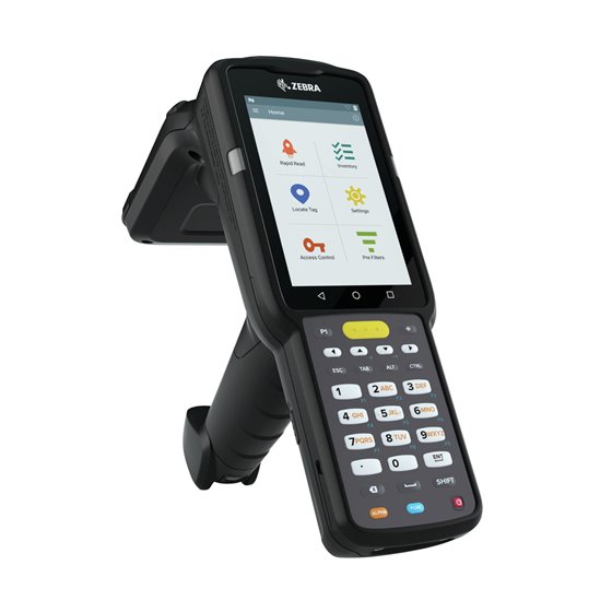 MC3330xR ordenador móvil de mano 10,2 cm (4") 800 x 480 Pixeles Pantalla táctil 680 g Negro