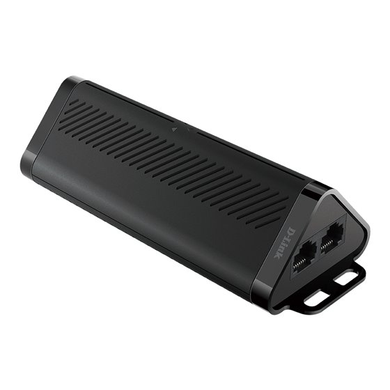 DPE-302GE adaptador e inyector de PoE Gigabit Ethernet