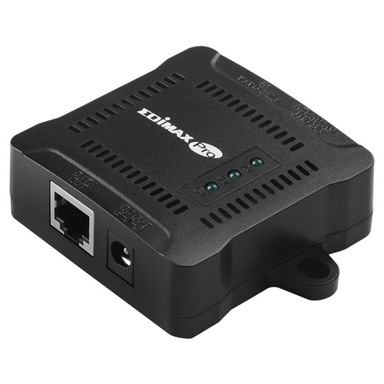 GP-101ST divisor de red Negro Energía sobre Ethernet (PoE)
