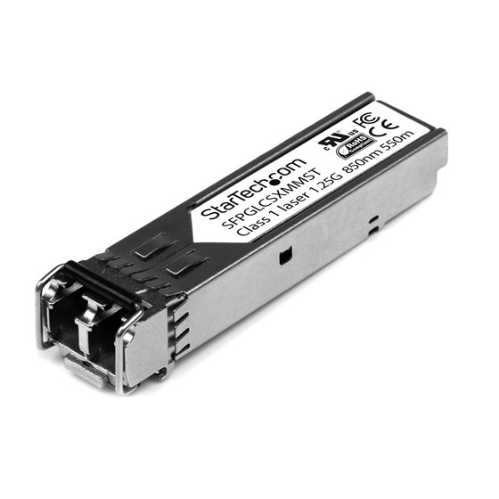 Módulo Transceptor SFP Compatible con Cisco GLC-SX-MM - 1000BASE-SX - Multimodo de 1 GbE - SFP Ethernet Gigabit de 1Gb - LC - 55