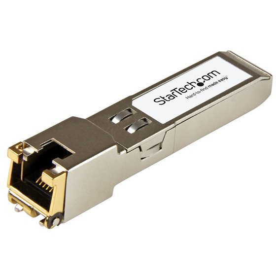 Módulo Transceptor SFP+ Compatible con el Modelo 10301-T de Extreme Networks - 10GBASE-T - SFP+ a RJ45 Cat6 / Cat5e - SFP+ Ether