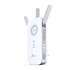 RE550 ampliador de red Transmisor y receptor de red Blanco 10, 100, 1000 Mbit/s