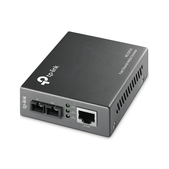 MC100CM convertidor de medio 1000 Mbit/s 1310 nm Negro