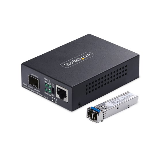 MCM1110SMLC20 convertidor de medio 2000 Mbit/s 1310 nm Monomodo Negro