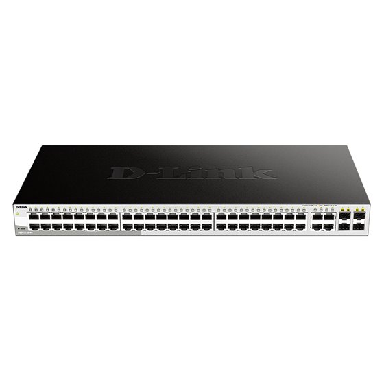 DGS-1210-48 switch Gestionado L2 Gigabit Ethernet (10/100/1000) 1U Negro