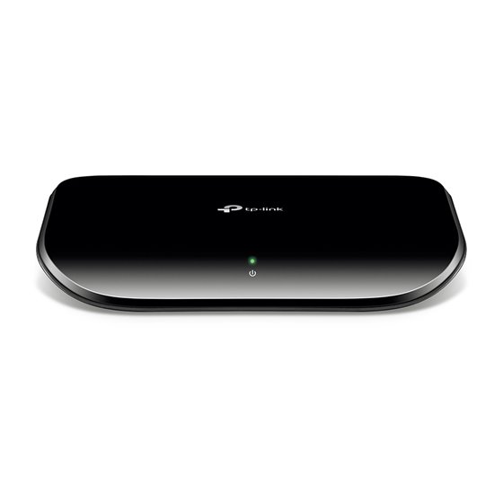 TL-SG1005D No administrado Gigabit Ethernet (10/100/1000) Negro