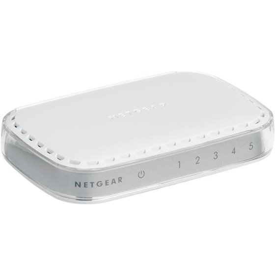 GS605-400PES switch No administrado L2 Gigabit Ethernet (10/100/1000) Blanco