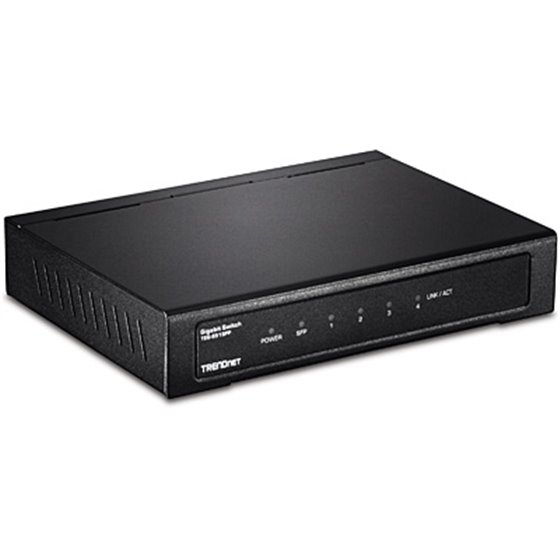 TEG-S51SFP switch No administrado Gigabit Ethernet (10/100/1000) Negro
