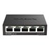 DGS-105 No administrado L2 Gigabit Ethernet (10/100/1000) Negro