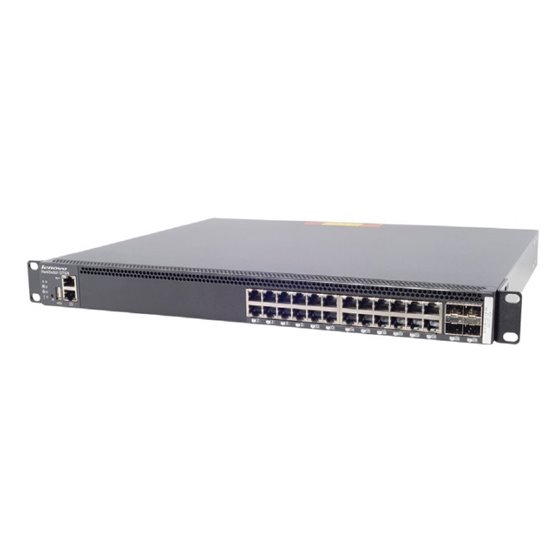 RackSwitch G7028 Gestionado L2 Gigabit Ethernet (10/100/1000) 1U Negro