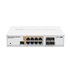 CRS112-8P-4S-IN switch Gigabit Ethernet (10/100/1000) Energía sobre Ethernet (PoE) Blanco