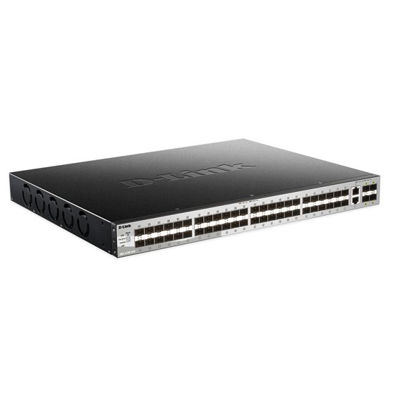DGS-3130-54S Gestionado L3 Negro, Gris