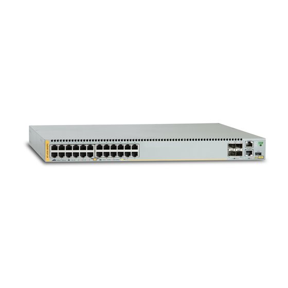 AT-x930-28GPX Gestionado L3 Gigabit Ethernet (10/100/1000) Energía sobre Ethernet (PoE) Gris
