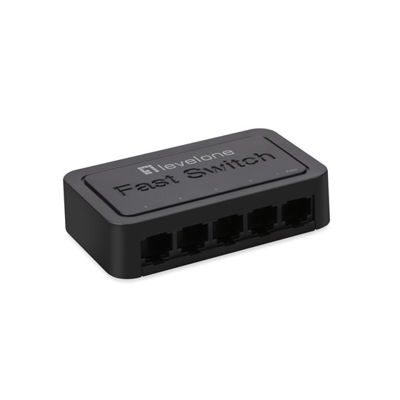 FEU-0512 switch No administrado Fast Ethernet (10/100) Negro