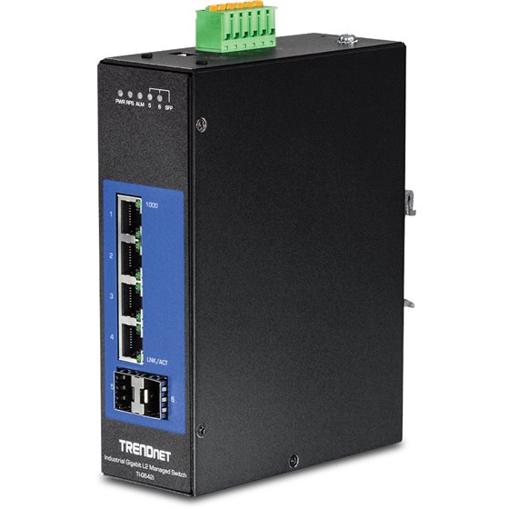 TI-G642i Gestionado L2 Gigabit Ethernet (10/100/1000) Negro