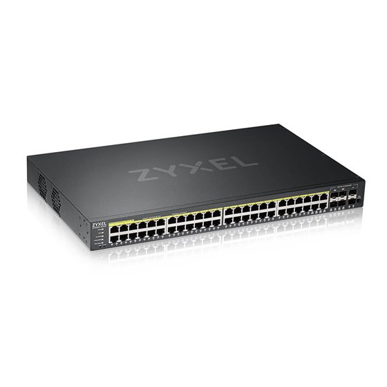 GS2220-50HP-EU0101F switch Gestionado L2 Gigabit Ethernet (10/100/1000) Energía sobre Ethernet (PoE) Negro