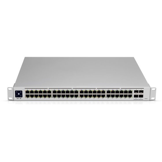 UniFi USW-PRO-48 switch Gestionado L2/L3 Gigabit Ethernet (10/100/1000) 1U Plata
