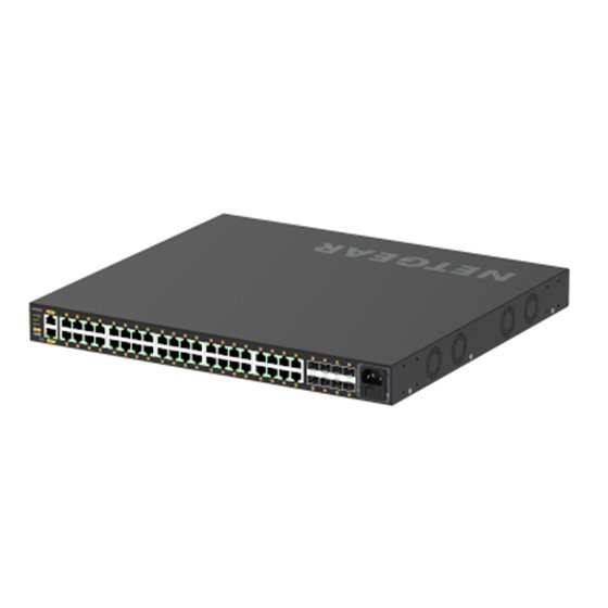 GSM4248PX-100EUS switch Gestionado L2/L3/L4 Gigabit Ethernet (10/100/1000) Energía sobre Ethernet (PoE) Negro