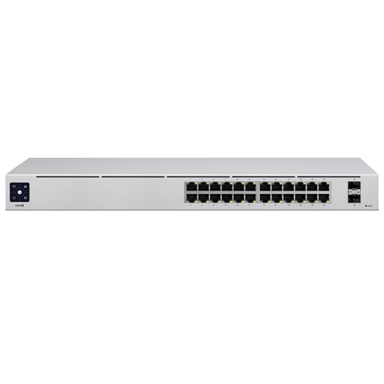 UniFi USW-24 switch Gestionado L2 Gigabit Ethernet (10/100/1000) Plata