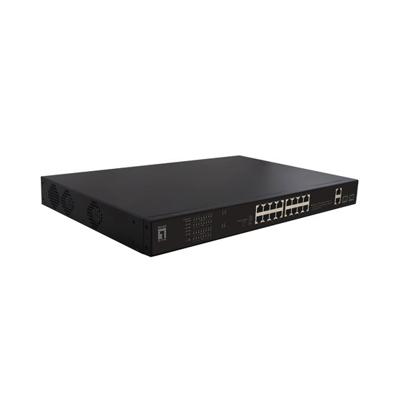 FGP-2031 switch No administrado Fast Ethernet (10/100) Energía sobre Ethernet (PoE) 1U Negro