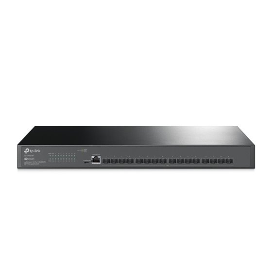 JetStream TL-SX3016F switch Gestionado L2+/L3 Negro
