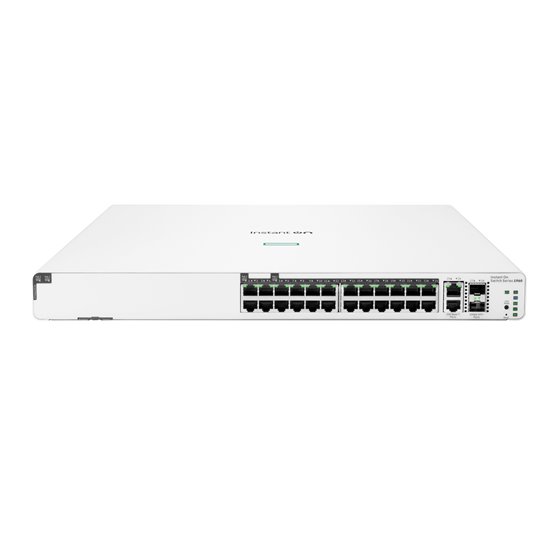 Aruba Networking Networking Instant On Switch 20p Gigabit CL4 4p Gigabit CL6 PoE 2p 10GBT 2p SFP+ 370W 1960
