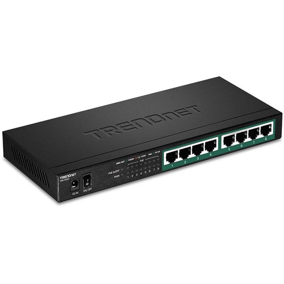TPE-TG83 switch No administrado Gigabit Ethernet (10/100/1000) Energía sobre Ethernet (PoE) Negro