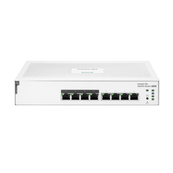 Aruba Networking Networking Instant On Switch 8p Gigabit CL4 PoE 65W 1830