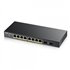GS1900-8HP v3 PoE Gestionado L2 Gigabit Ethernet (10/100/1000) Energía sobre Ethernet (PoE) Negro