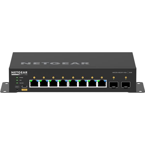GSM4210PX-100EUS switch Gestionado L2/L3 Gigabit Ethernet (10/100/1000) Energía sobre Ethernet (PoE) Negro