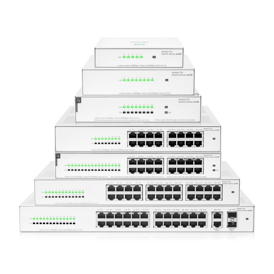 Aruba Networking Networking Instant On Switch 5p Gigabit 1430