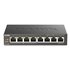 DGS-1008P/E switch No administrado L2 Gigabit Ethernet (10/100/1000) Energía sobre Ethernet (PoE) Escritorio Negro