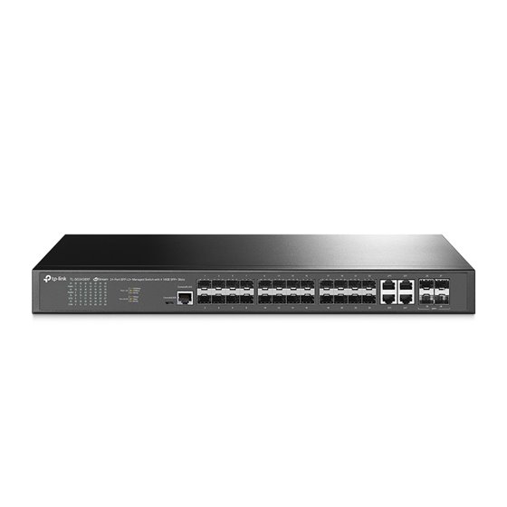 JetStream TL-SG3428XF switch Gestionado L2+ 1U Negro