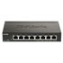 DGS-1100-08PV2 Gestionado L2/L3 Gigabit Ethernet (10/100/1000) Energía sobre Ethernet (PoE) Negro