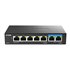 DMS-107/E switch No administrado Gigabit Ethernet (10/100/1000) Negro