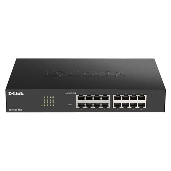 DGS-1100-24PV2 Gestionado L2 Gigabit Ethernet (10/100/1000) Energía sobre Ethernet (PoE) Negro