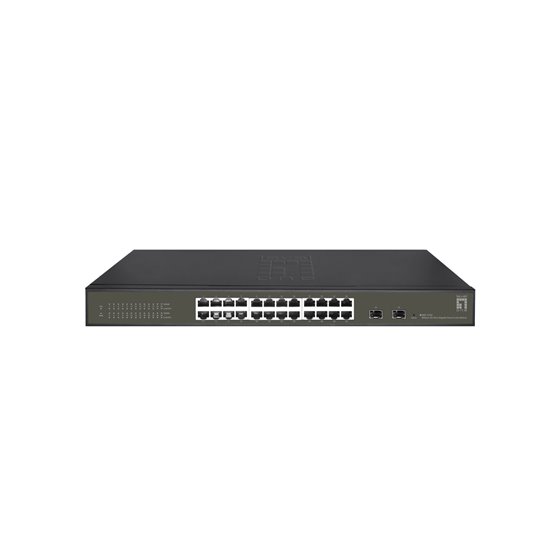 GES-2126 switch Gestionado L2 Gigabit Ethernet (10/100/1000) Negro